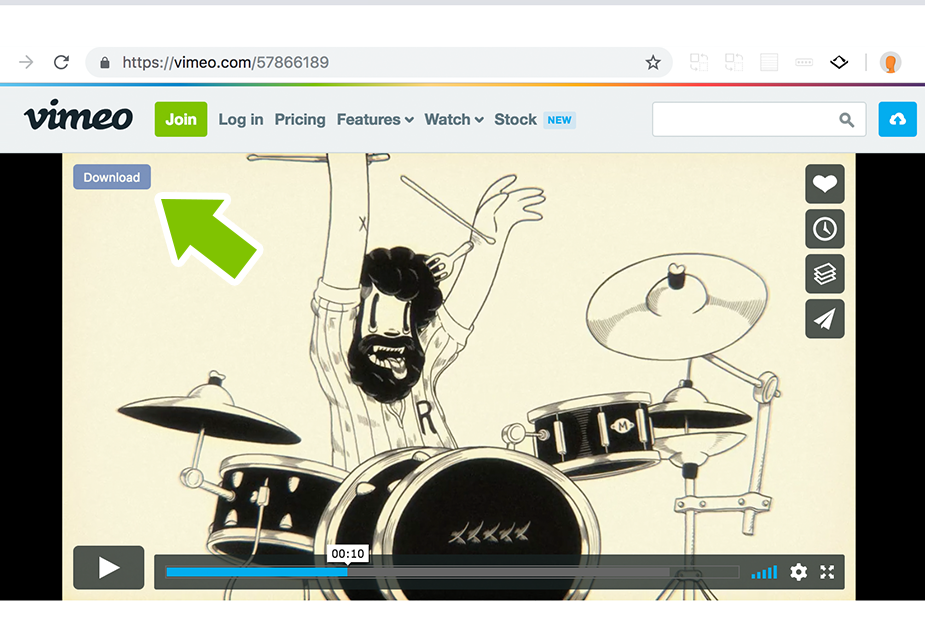 vimeo download fetch